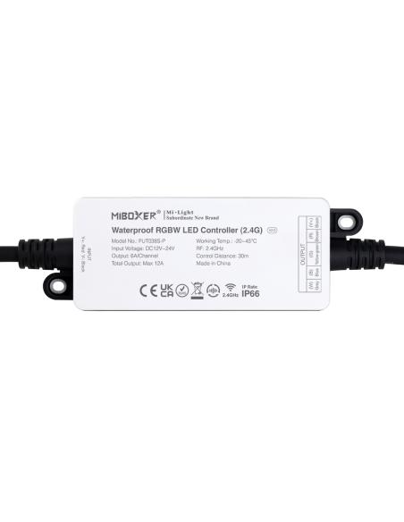Controlador RGBW 2.4G DC12-24V 12A, IP66