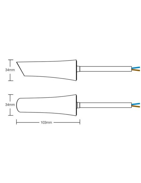 Repetidor señal 2.4G RF, IP67