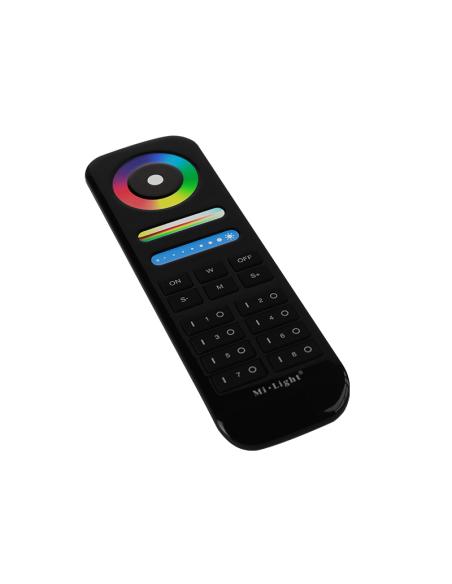 Mando a distancia RGB+CCT 8 zonas, negro