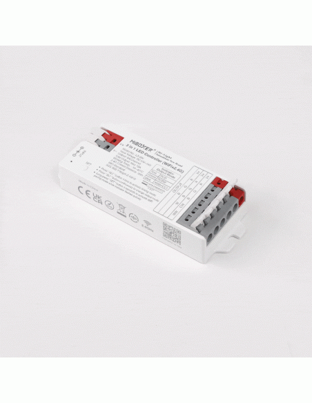 Controlador E3 - WiFi + 2.4G RF, DC12-24V, 12A, 3 en 1, RGB+RGBW+RGBCCT
