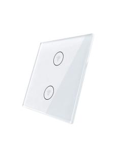 Frontal 1x cristal blanco, 2 botomes