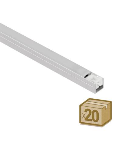 20x Barras LED 24V, 7W, CCT, 1m PLC STAIR, CCT