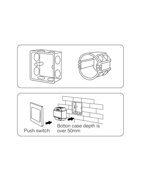 ZigBee Regulador TRIAC Dimmer 220V, RF-multifunción