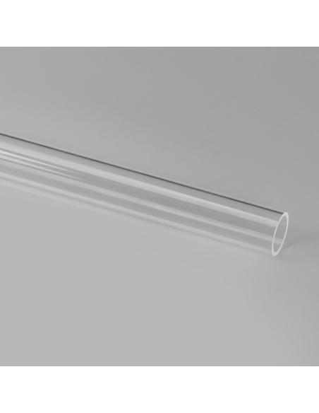 Tubo rígido metacrilato transparente ⦰24mm, 2 metros