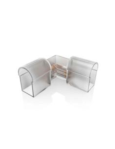 Conector L para LED Neon