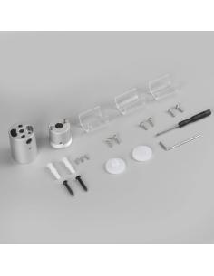 Kit accesorios NEON ⦰24mm instalación pared