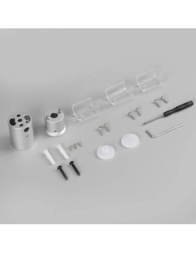 Kit accesorios NEON ⦰24mm instalación pared