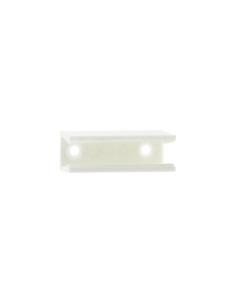 Clip PVC blanco Led NEON 3cm, 9x18mm 2