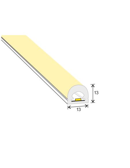 Tapa final NEON silicona 13x13mm