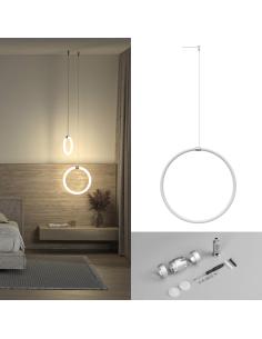 Kit accesorios NEON ⦰24mm instalación aro suspendido 2