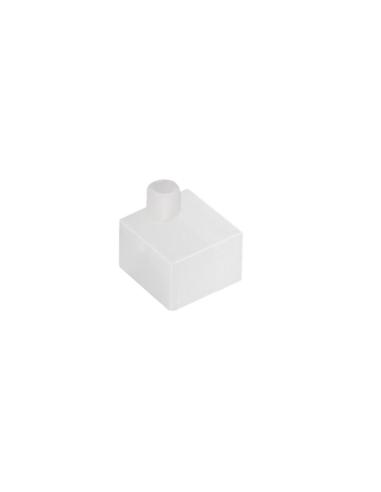 Tapa inicial NEON silicona 20x20mm (frontal)