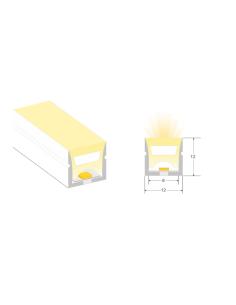 Tapa inicial NEON silicona 12x12mm (frontal) 2