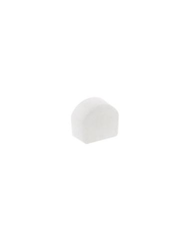 Tapa final NEON silicona 15x13mm (frontal)