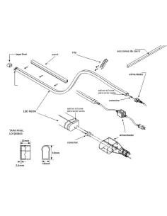 Conector exterior L para LED Neon 2