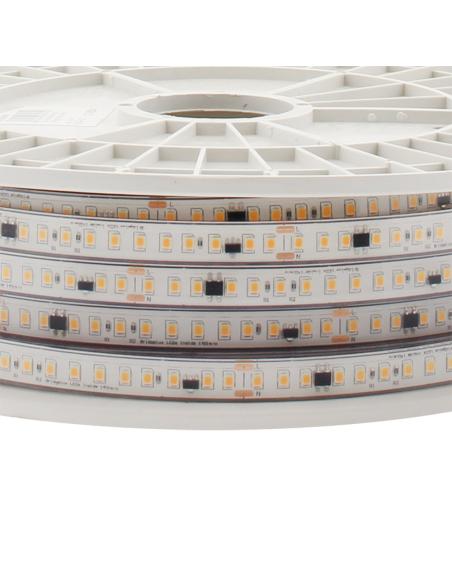 Tira LED 220V Bridgelux SMD2835, 120Led/m, 1540lm/m, Triac regulable, corte 10cm, 1 metro