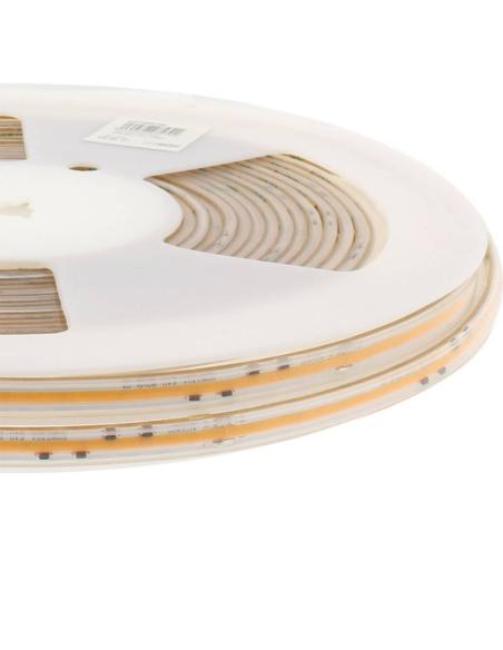 Tira LED 220V COB, 640Led/m, 15W/m, 12,5cm corte, 10 metros. Regulable Triac