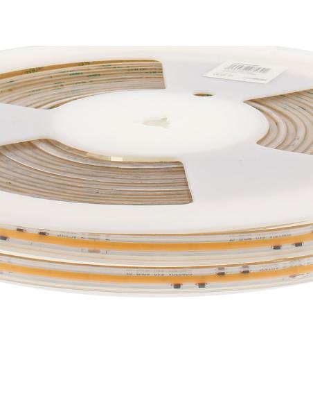 Tira LED 220V COB, 640Led/m, 15W/m, 12,5cm corte, 10 metros. Regulable Triac