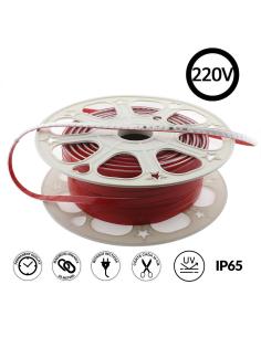 Tira LED 220V Slim SMD2835, 100Led/m, corte 25cm, CCT, carrete 50 metros 2