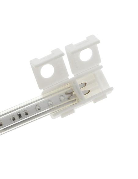 Tira LED 220V SMD2835, 120Led/m, 1 metro con conectores rápidos, 50cm corte
