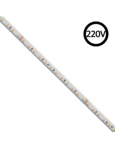 Tira LED 220V Super Slim SMD2835, 120Led/m, Triac regulable, corte 10cm, 1 metro