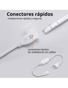 Tira LED 220V SMD2835, 120Led/m, Triac regulable, corte 10cm, 1 metro 2