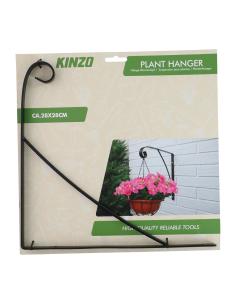 Colgador de plantas negro, modelos variados, 28 x 28 cm 8711252304861 22016 KINZO 2