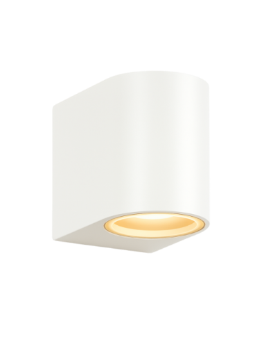 APLIQUE PARED SIMPLE TUBULAR GU10 BLANCO