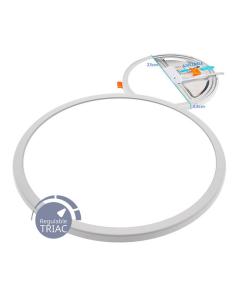 Downlight / Plafón Led KRAMFOR EPISTAR 20W Ajustable, Triac regulable