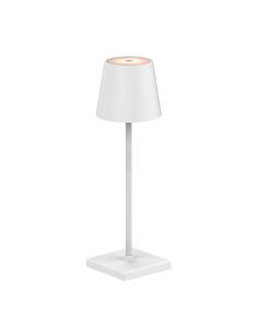 Lámpara de mesa led, tono regulable, 260 lm 3,3 w, recargable usb, blanca 8435151090099 32043 FBRIGHT