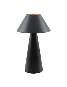 Lámpara de mesa, e27, tipo seta, color negro, ø200 x 325 mm 8435151092529 32089 FBRIGHT