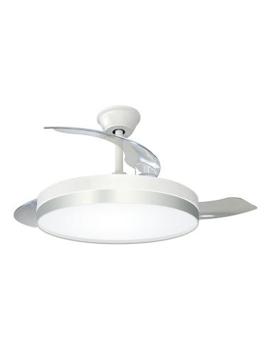 Ventilador de techo 3cct ø107 cm, plateado 8425998330571 33057 EDM