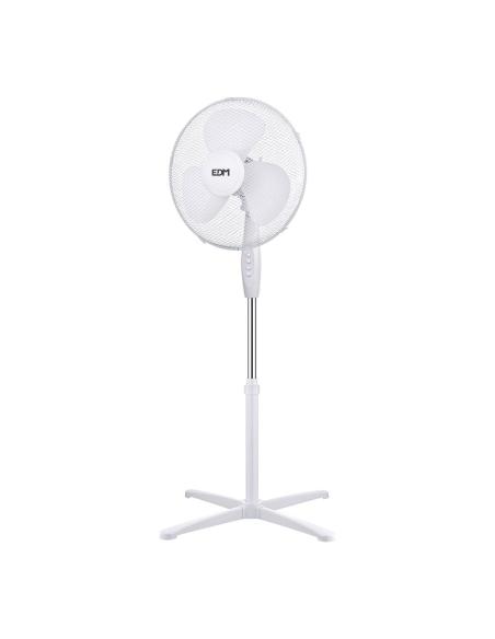 Ventilador de pie 38 w, blanco, ø40 cm, pack de 2 unidades 8425998330656 33065 EDM