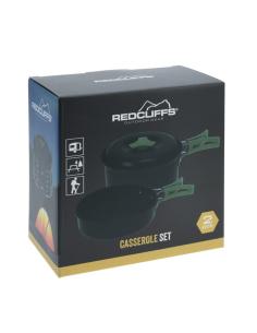 Cacerolas de aluminio anodizado ø14 x 7 cm / ø15 x 4 cm 8720573913591 70705 REDCLIFFS 2