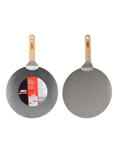 Servidor de pizza con mango de madera, ø30,5 cm 8721037345095 74134 BBQ COLLECTION