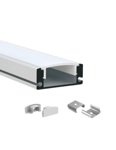 Perfil LED de superficie 1 de 17.2x7 mm