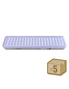 Pack 5 x Luz de emergencia Led EMERLUX F415, No permanente