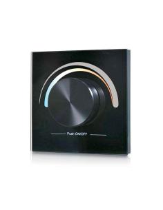 Mando LB2836 DUAL RF, Ruleta pared, negro