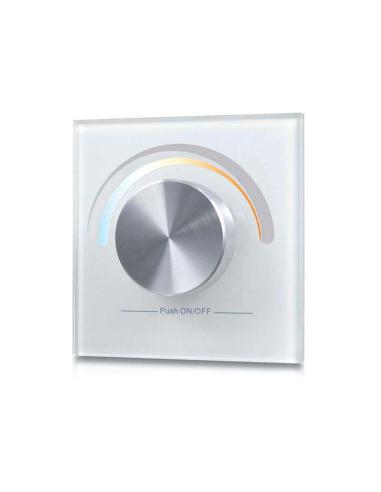 Mando LB2836 DUAL RF, Ruleta pared, blanco