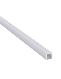 KIT - Perfil aluminio SKUB para tiras LED, 1 metro