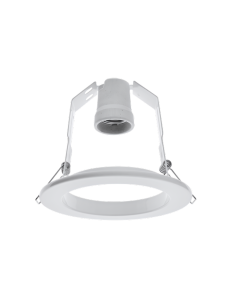 Aro Reflectora Acero E27 R90 Blanco