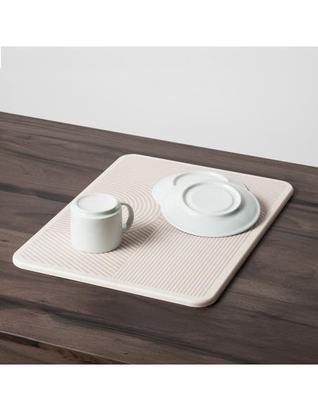 Alfombrilla escurreplatos de diatomita, damon, 40 x 30 x 0,9 cm 4008838432891 29205 WENKO