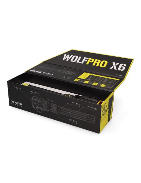 Linterna led táctica largo alcance, wolfpro x6, 10000 im 8425998362053 36205 EDM