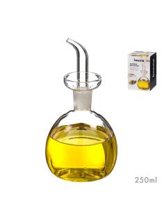 Aceitera de cristal antigoteo abombada 250 ml 8434504058717 56027 KOZINA