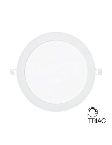 Downlight Led TRIAC 18W Blanco 3000ºk Redondo