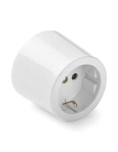 Base de superficie redonda tt 16a 250 v, blanca 8429760420101 40962 FAMATEL