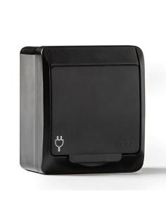 Base t/tl estanca, ip44 16 a 250 v, negro 8429760820826 40966 FAMATEL
